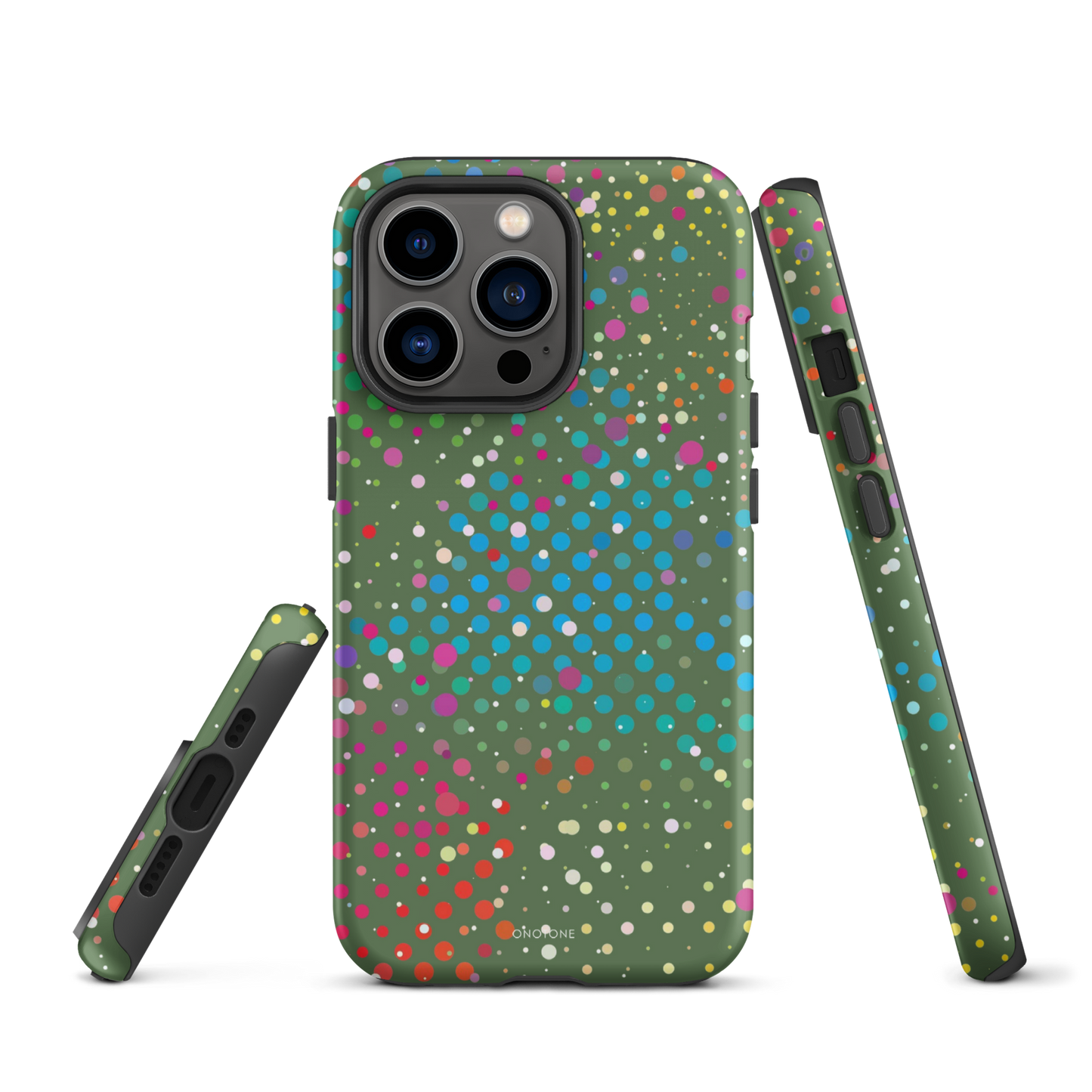 Japanese Laurel Polka Dot iPhone 13 Pro Max Case