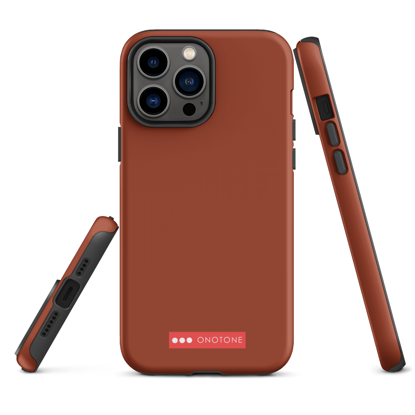 Dual Layer brown iPhone® Case - Pantone® 174
