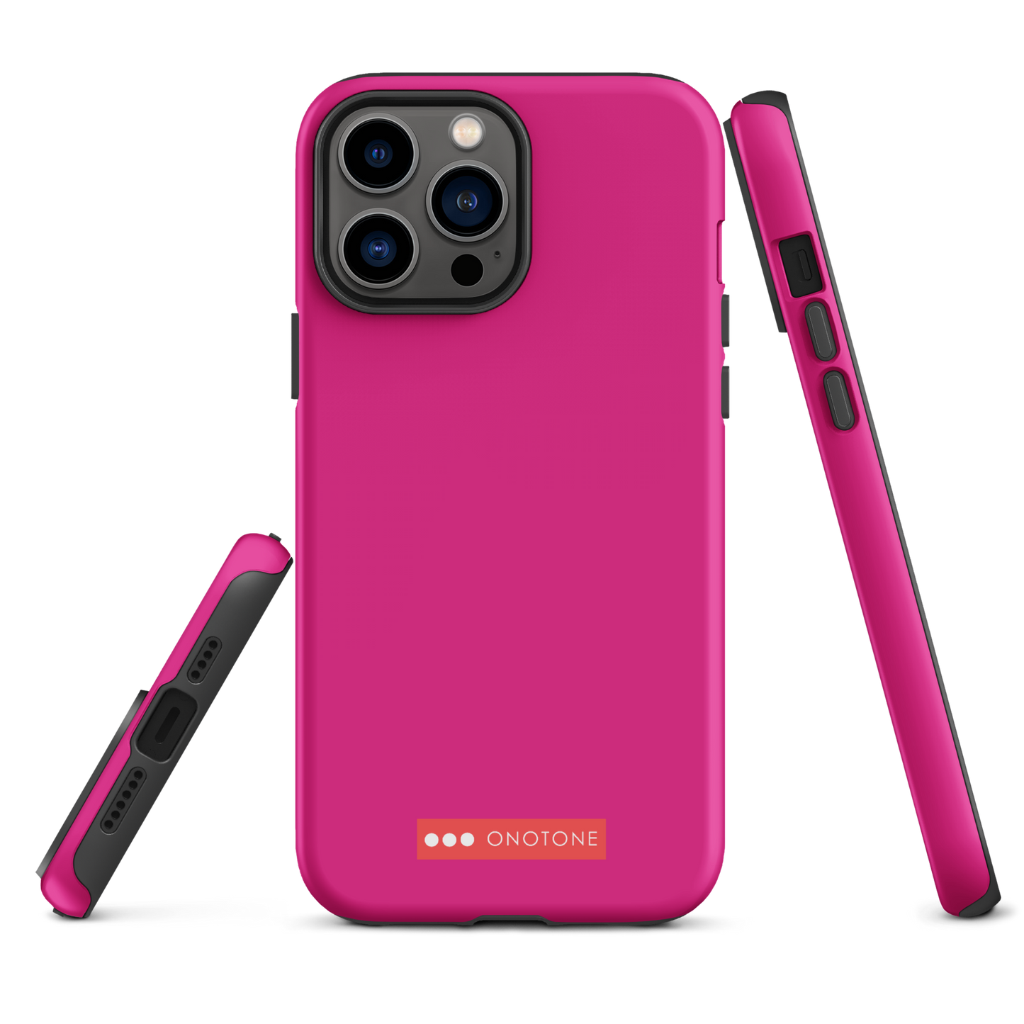 Dual Layer pink iPhone® Case - Pantone® 219