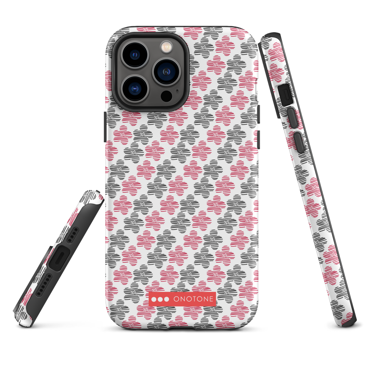 Japanese design indigo iPhone® Case with sakura
