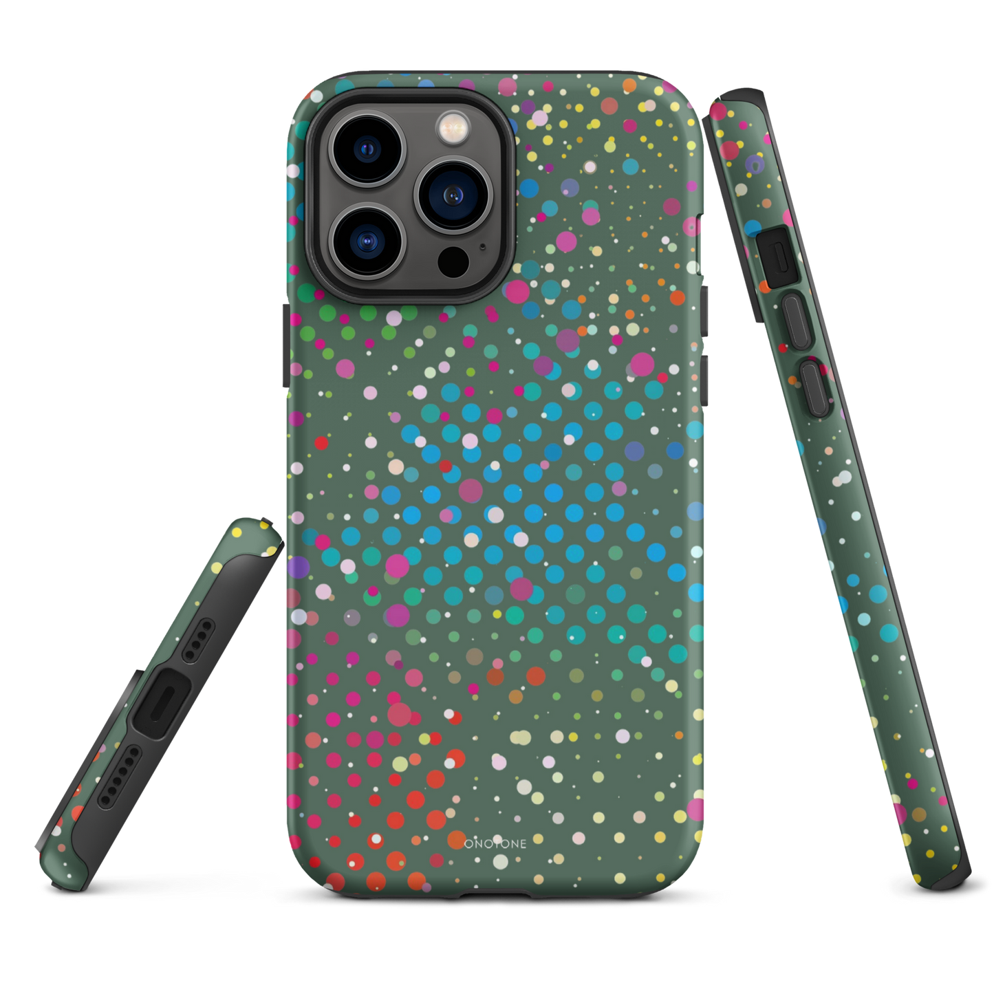 Evergreen Polka Dot iPhone 14 Case