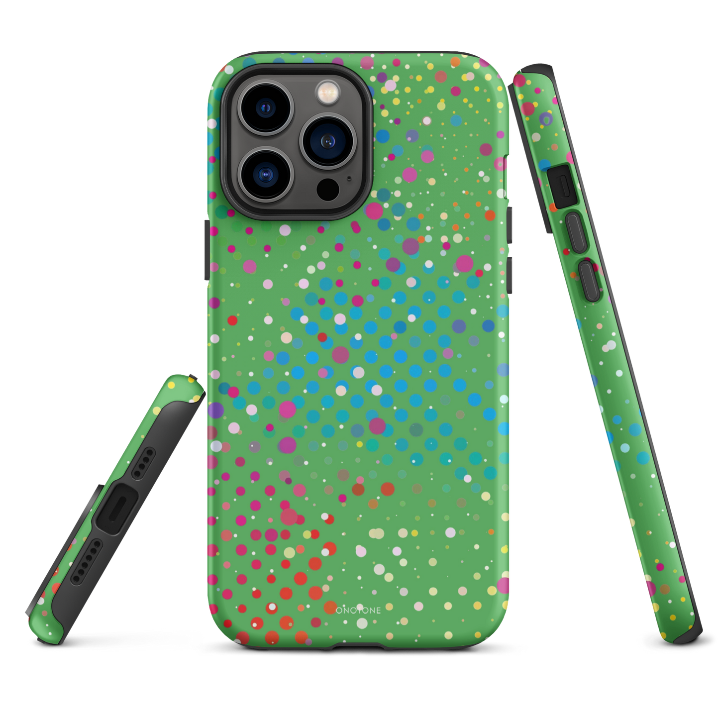 Leafy Green Polka Dot iPhone 14 Case