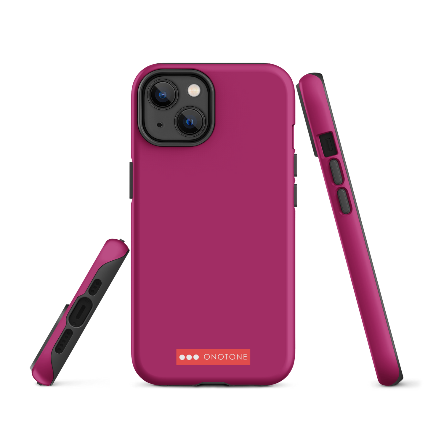 Dual Layer pink iPhone® Case - Pantone® 227