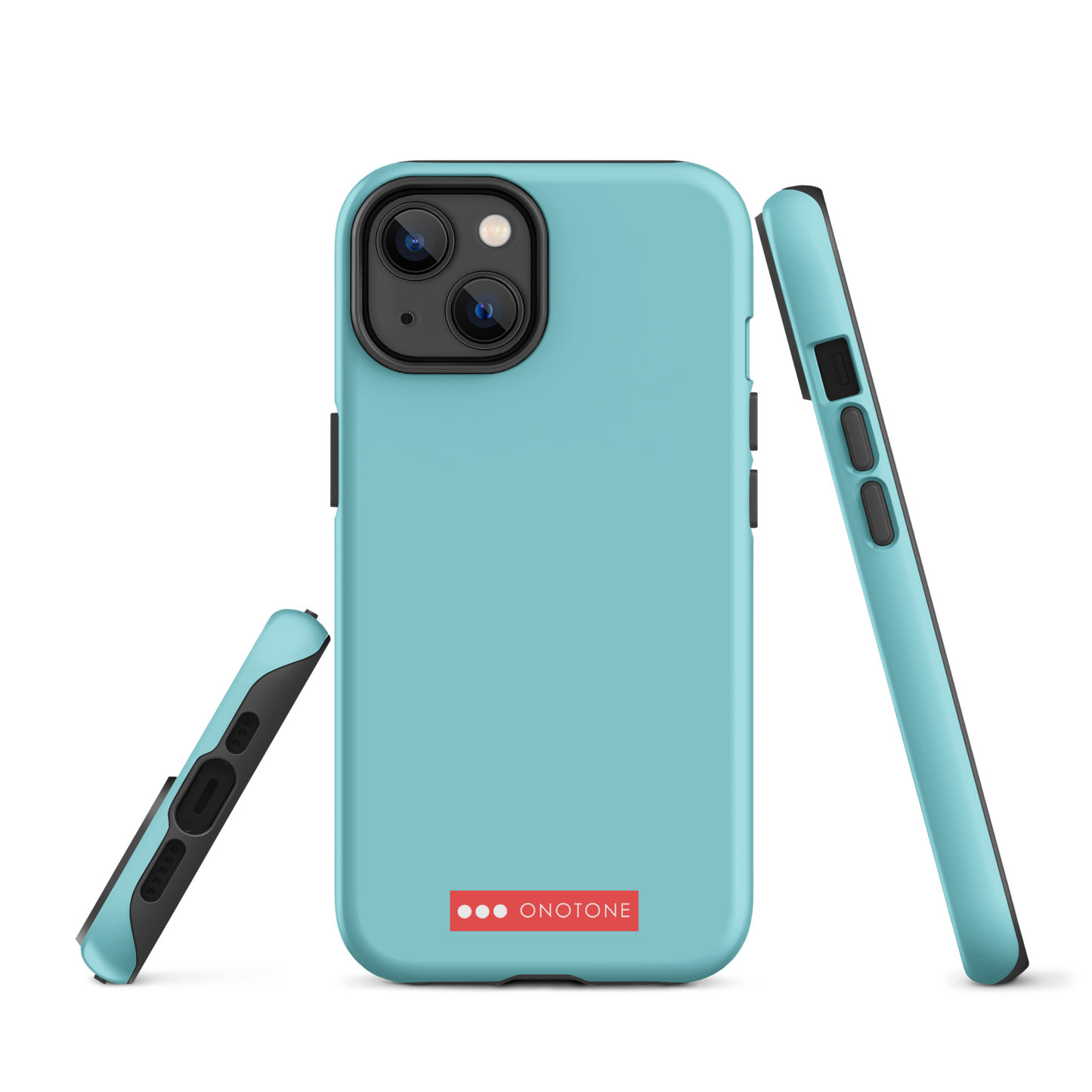 Dual Layer blue iPhone® Case - Pantone® 318