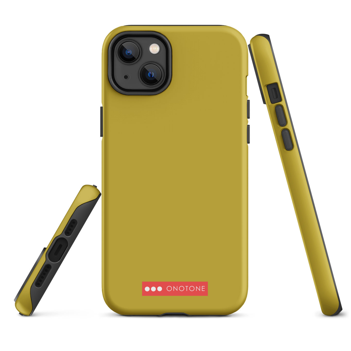 Dual Layer yellow iPhone® Case - Pantone® 103