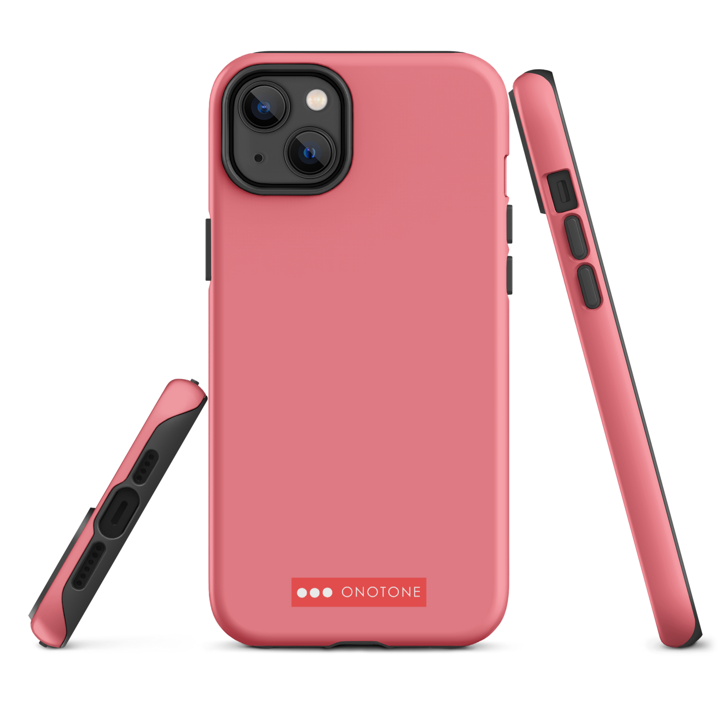 Dual Layer pink iPhone® Case - Pantone® 177