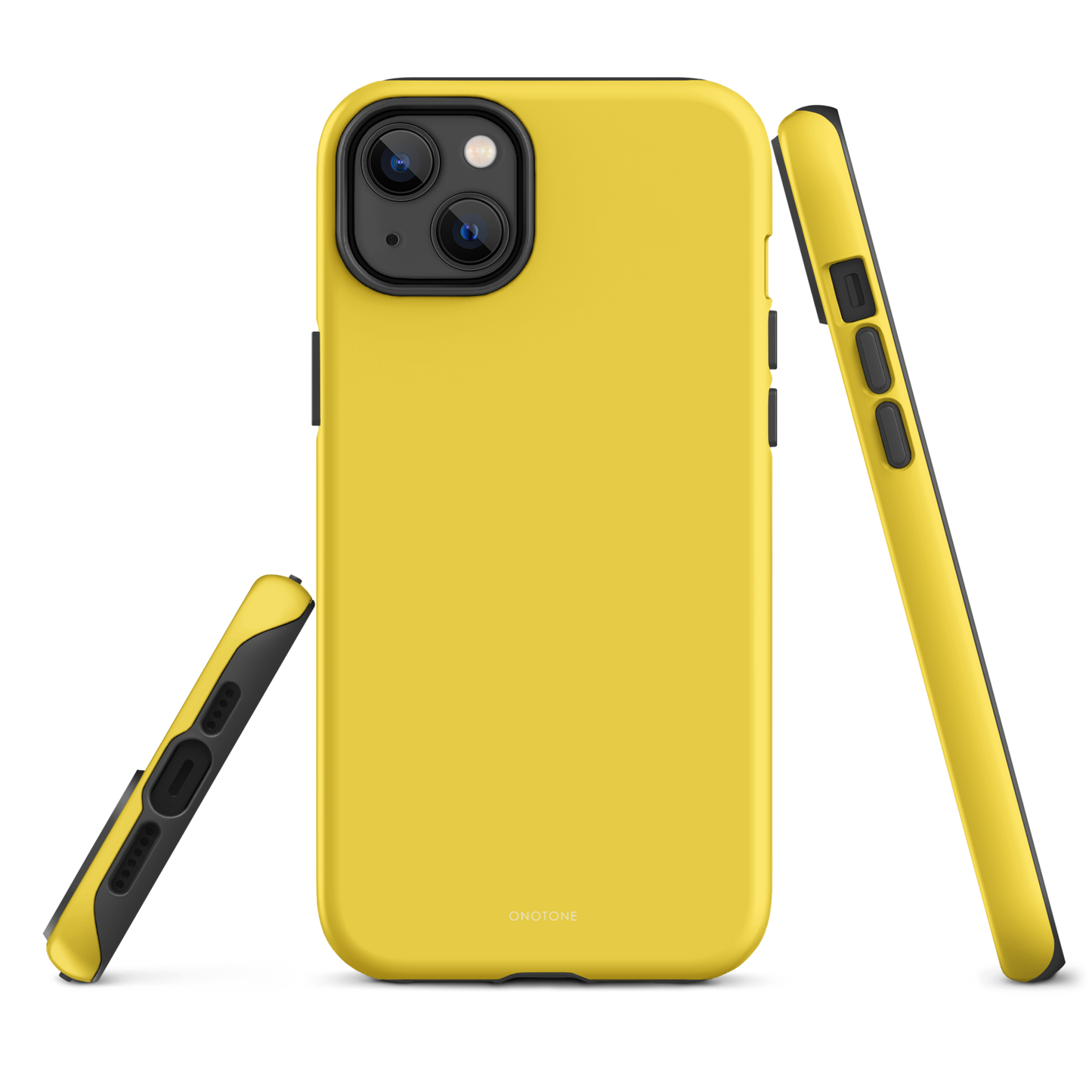 Solid Color yellow iPhone® Case - Pantone® 114