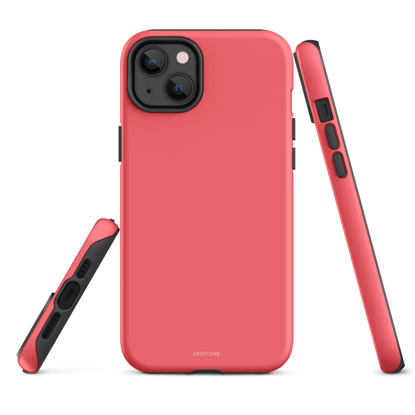 Light Coral Red iPhone Case