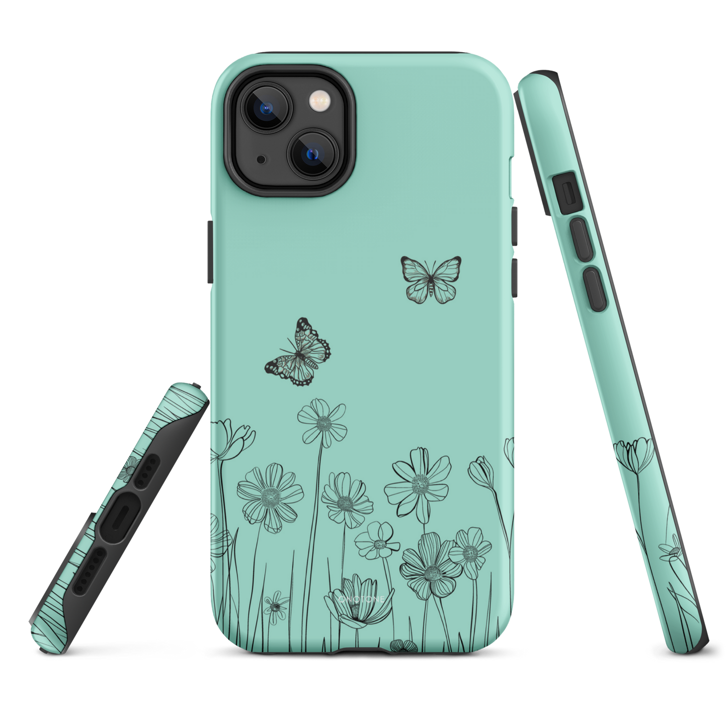 Dewdrops Pastel Color iPhone 14 Pro Case