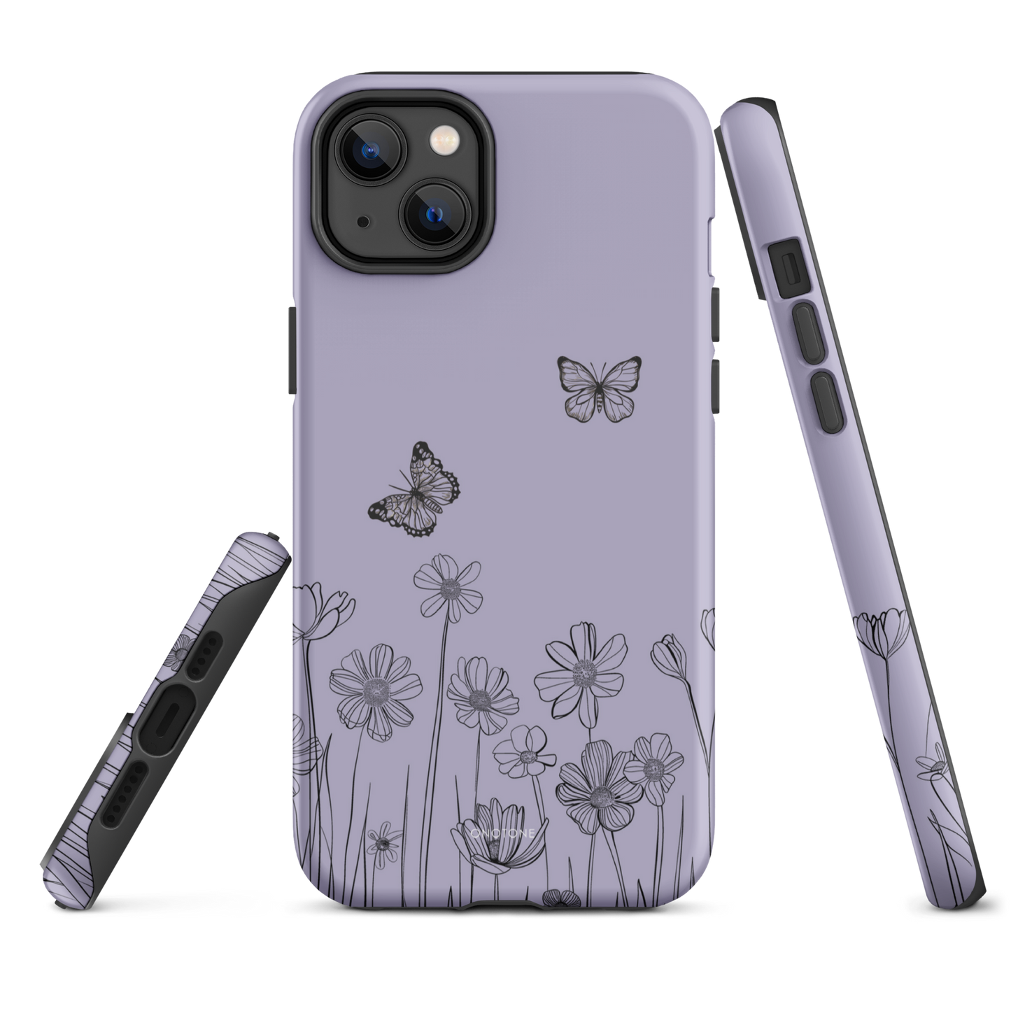 Lilac Clematis Pastel Color iPhone 14 Pro Case