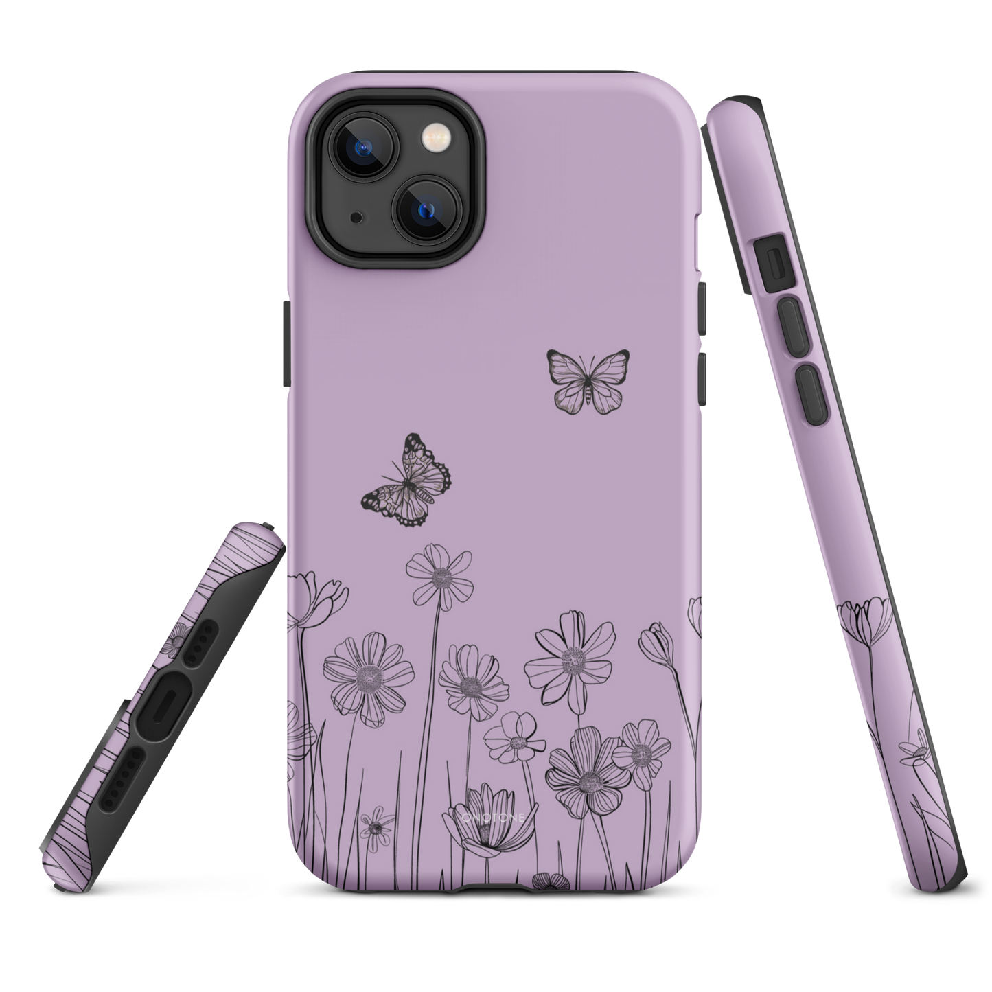 Violet Dusk Pastel Color iPhone 14 Pro Case