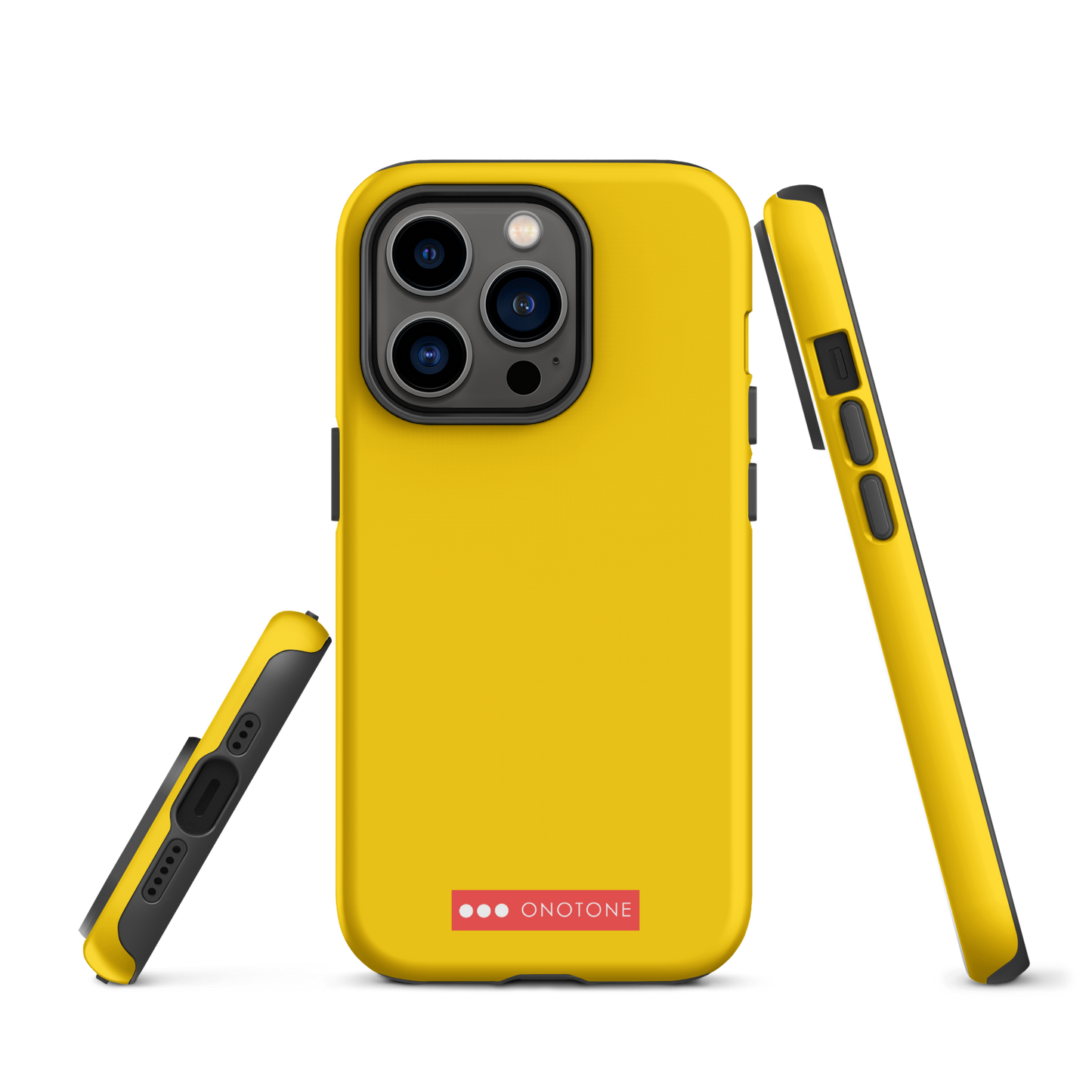 Dual Layer yellow iPhone® Case - Pantone® 109