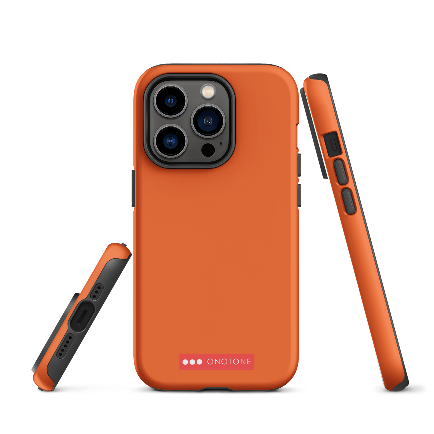 Dual Layer orange iPhone® Case - Pantone® 165