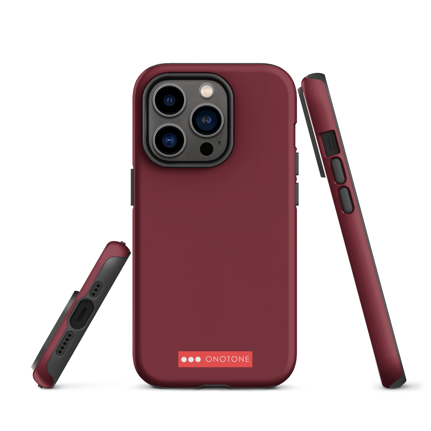 Dual Layer brown iPhone® Case - Pantone® 188