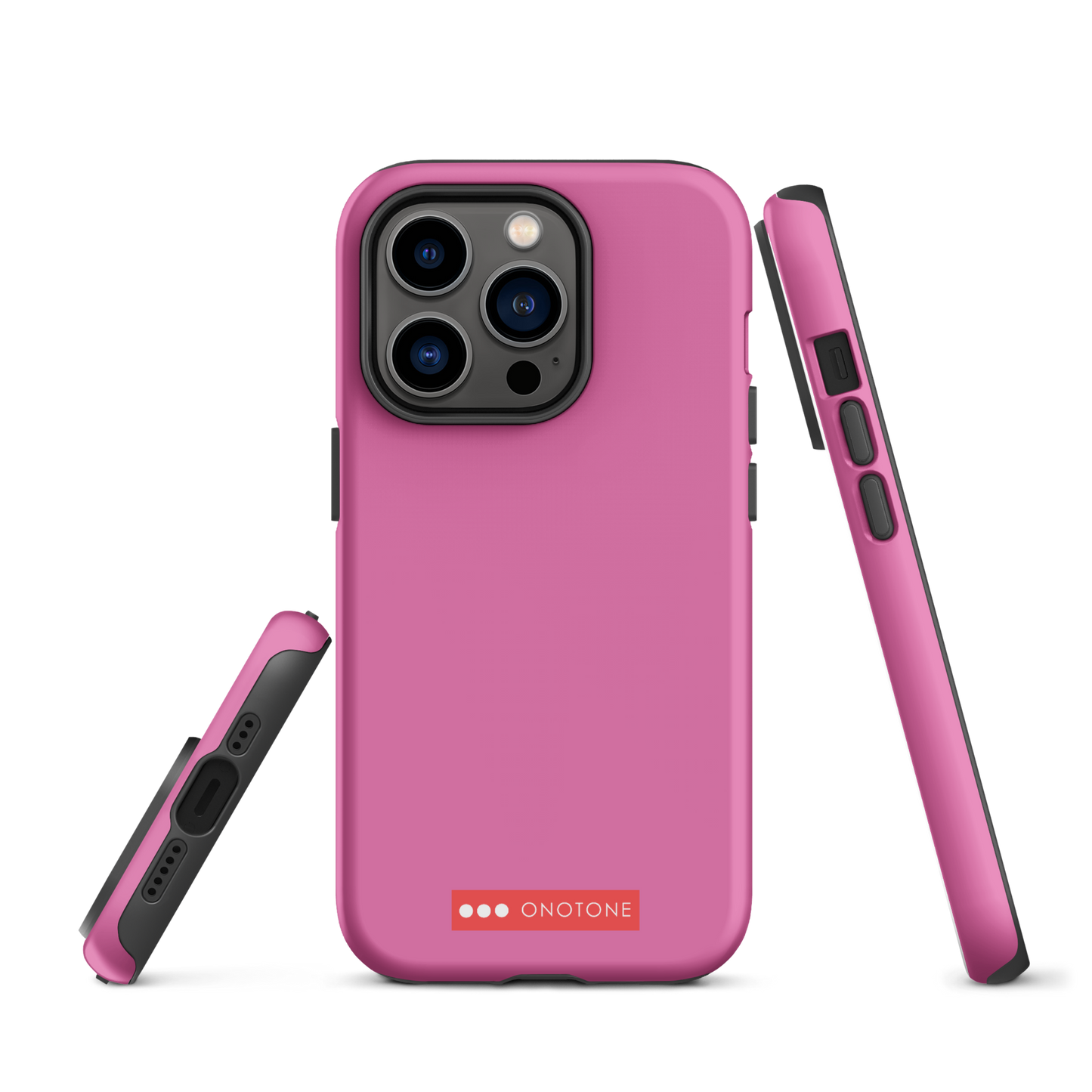 Dual Layer pink iPhone® Case - Pantone® 224