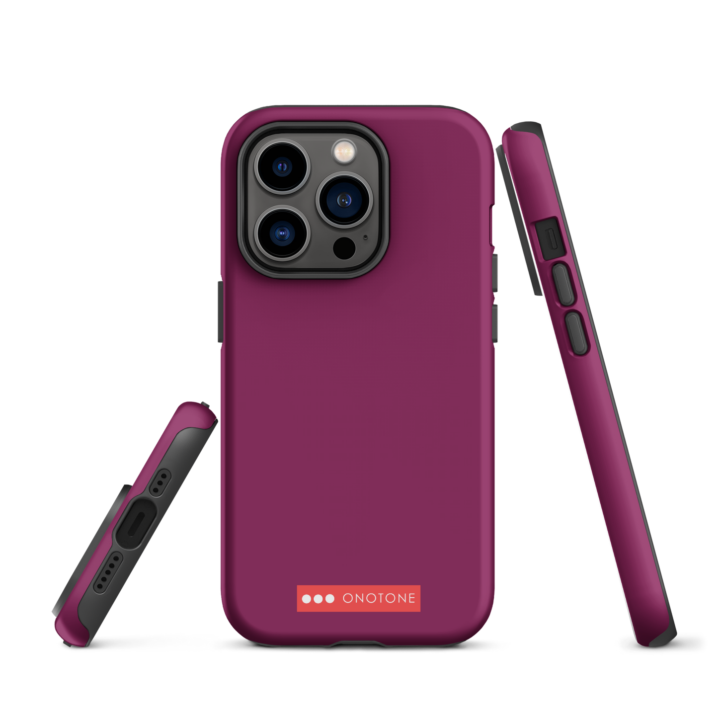 Solid Color purple iPhone® Case - Pantone® 235