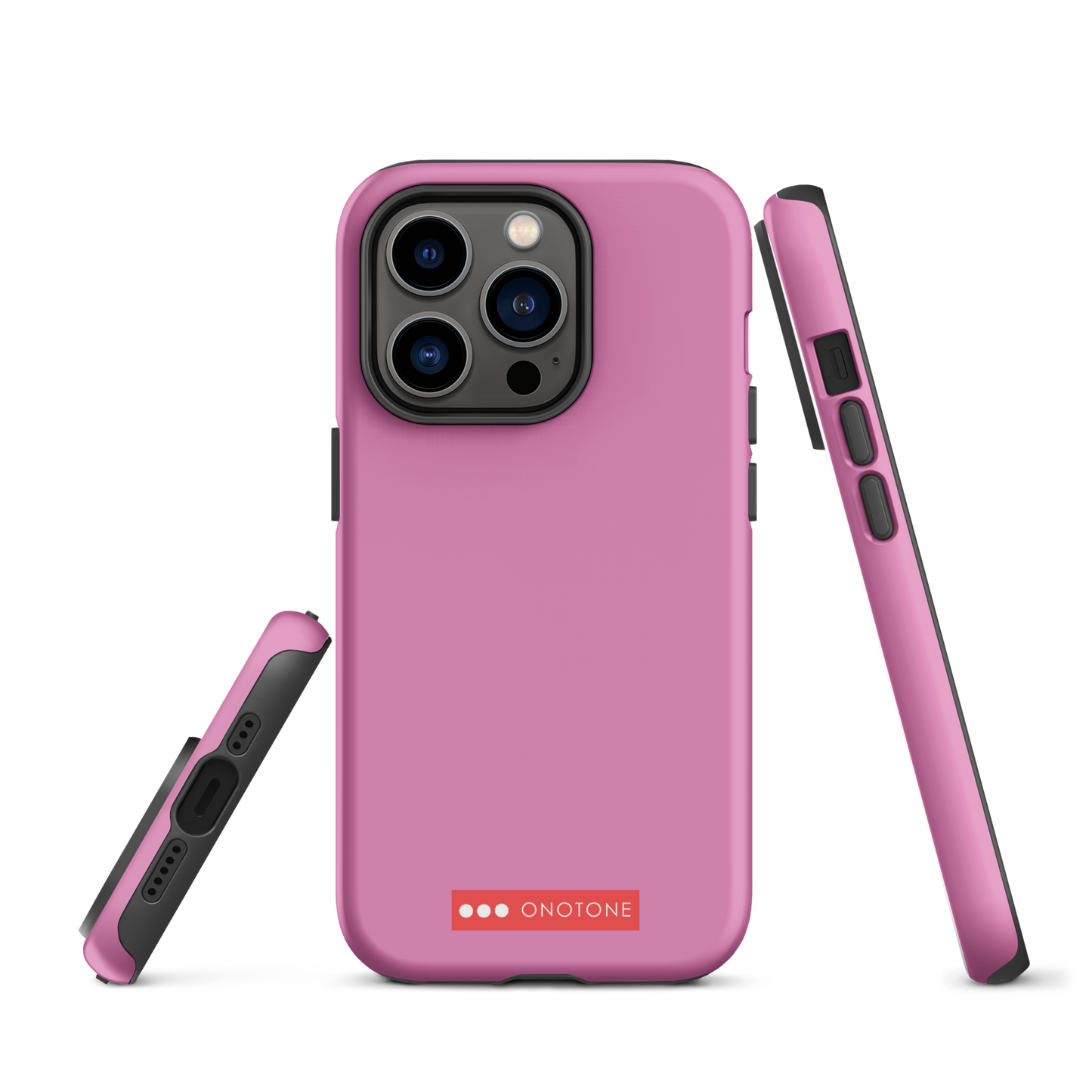 Dual Layer pink iPhone® Case - Pantone® 237