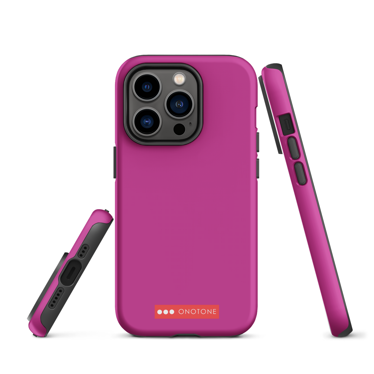 Solid Color pink iPhone® Case - Pantone® 240