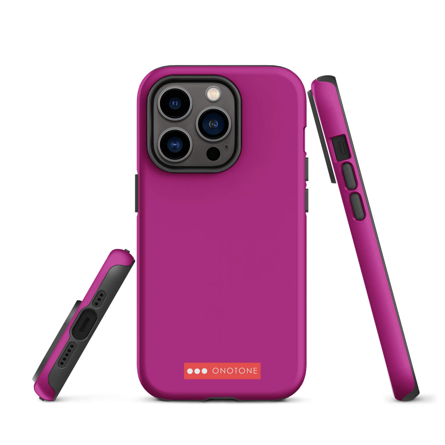 Dual Layer pink iPhone® Case - Pantone® 241
