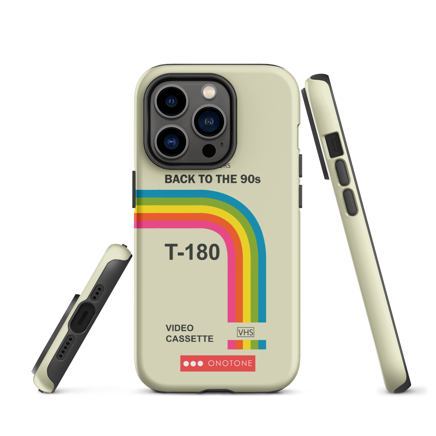 Dual Layer back to 90s VHS modern iPhone® Case