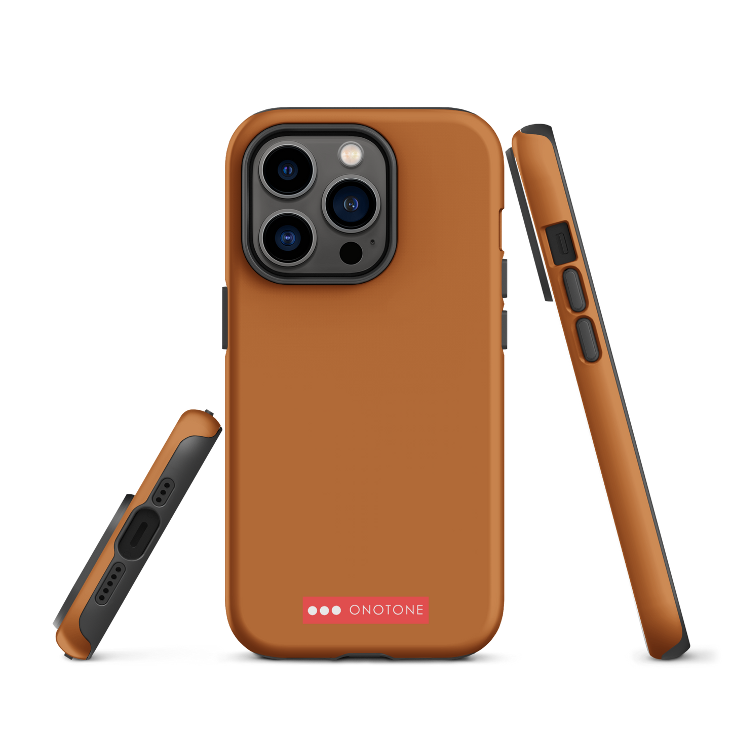 Dual Layer orange iPhone® Case - Pantone® 153