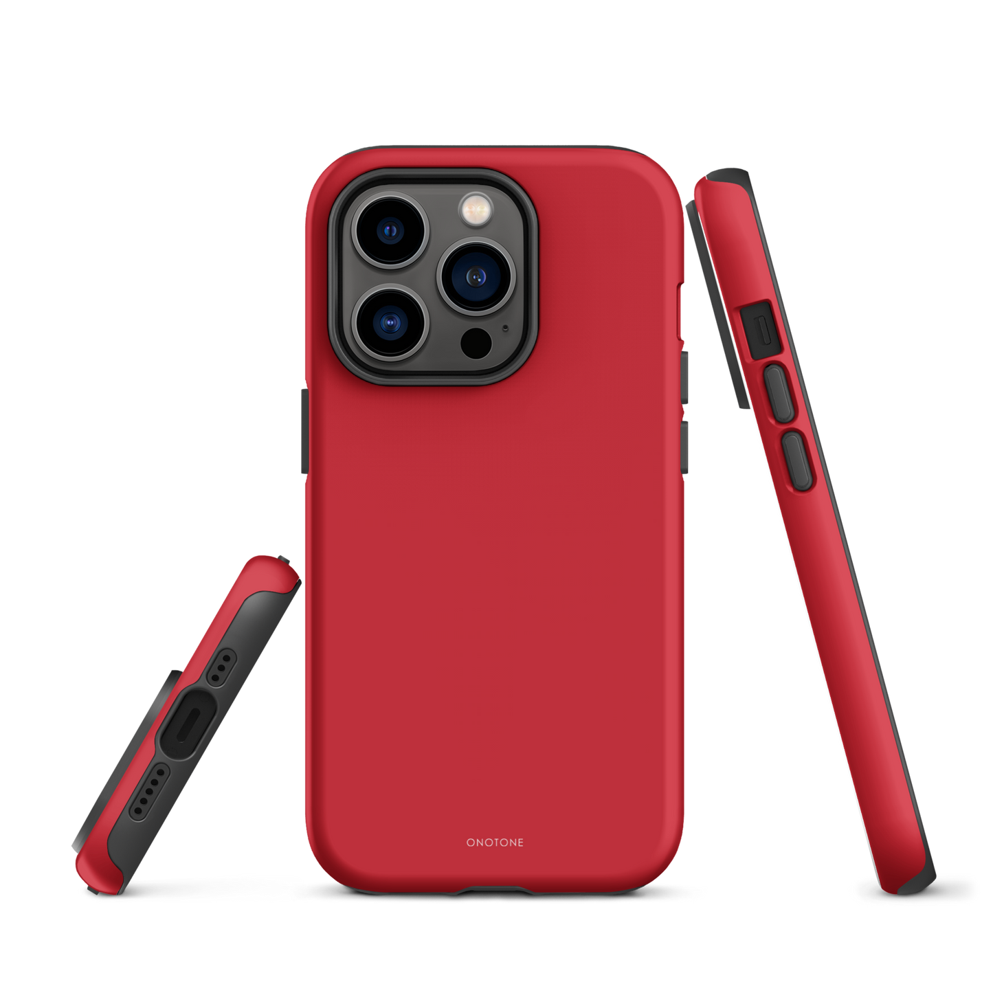Solid Color red iPhone® Case - Pantone® 186
