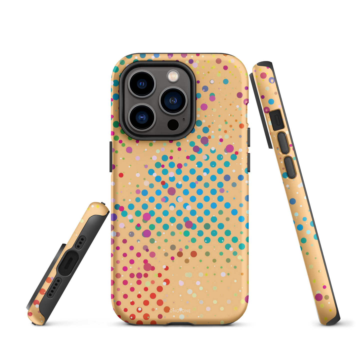 Warm Cocoon Polka Dot iPhone 14 Pro Max Case