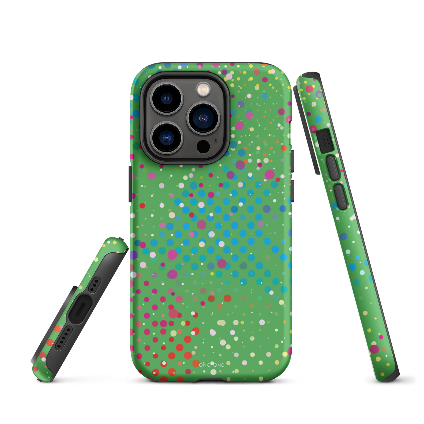 Leafy Green Polka Dot iPhone 14 Pro Max Case