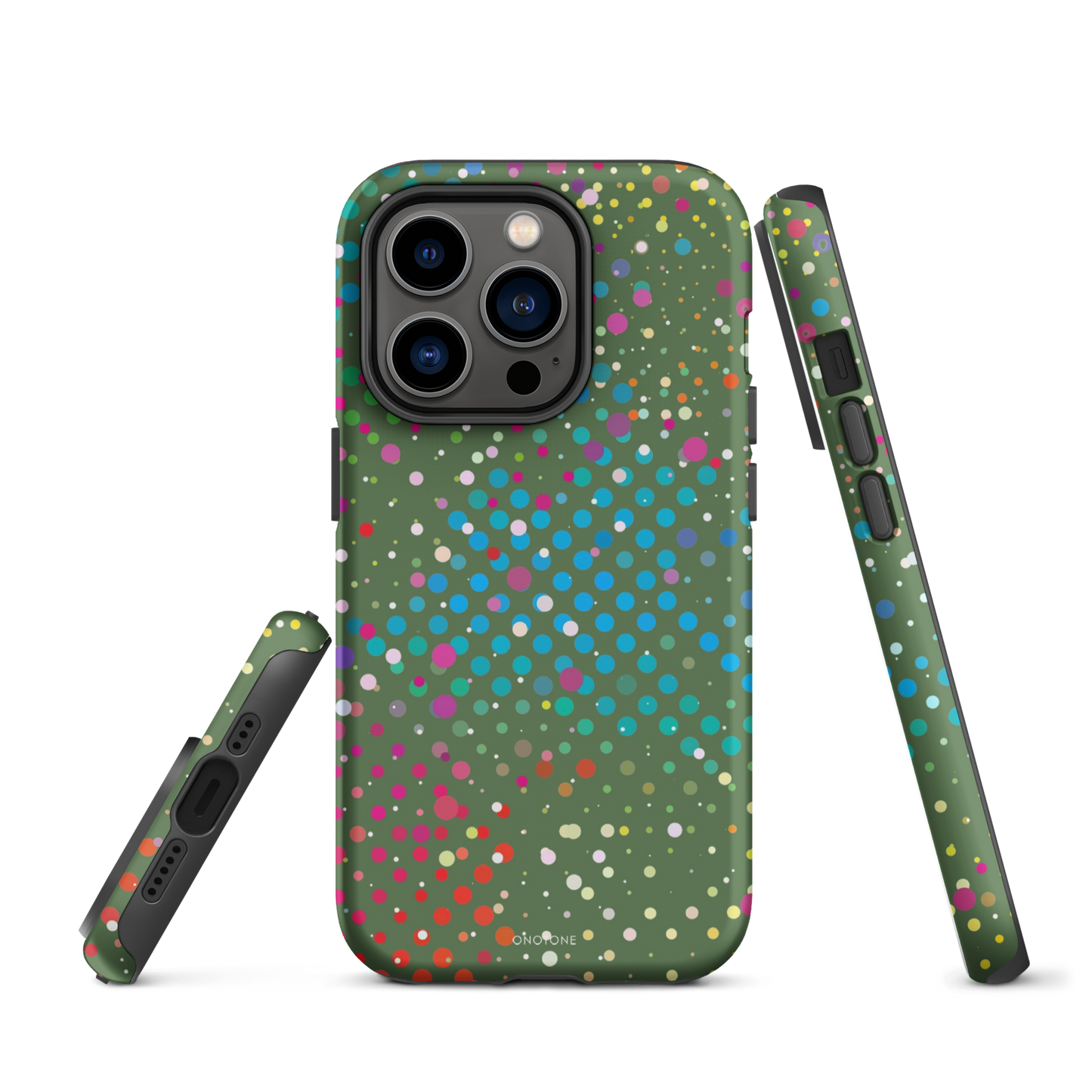 Japanese Laurel Polka Dot iPhone 14 Pro Max Case