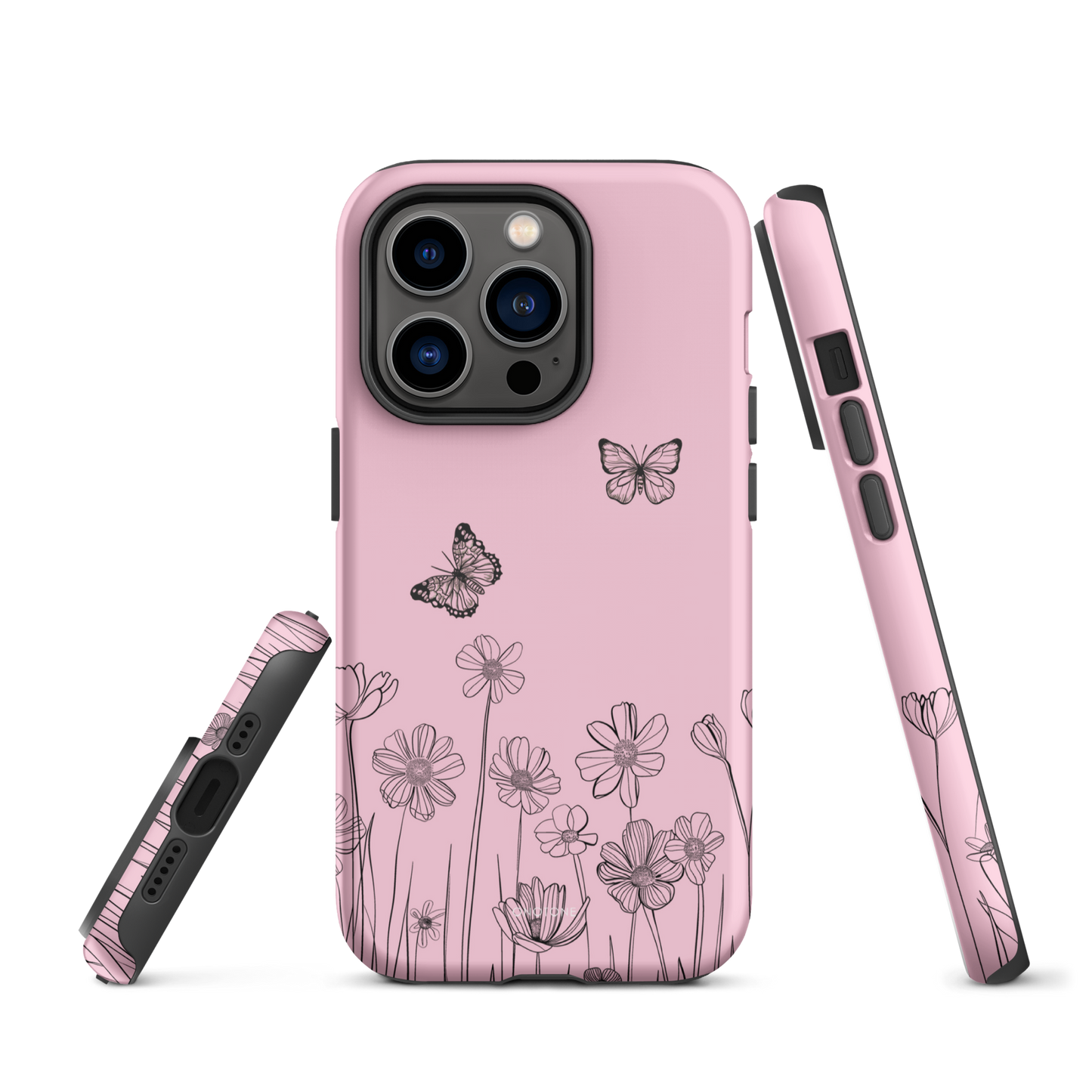 Flushing Pink Pastel Color iPhone 14 Pro Max Case