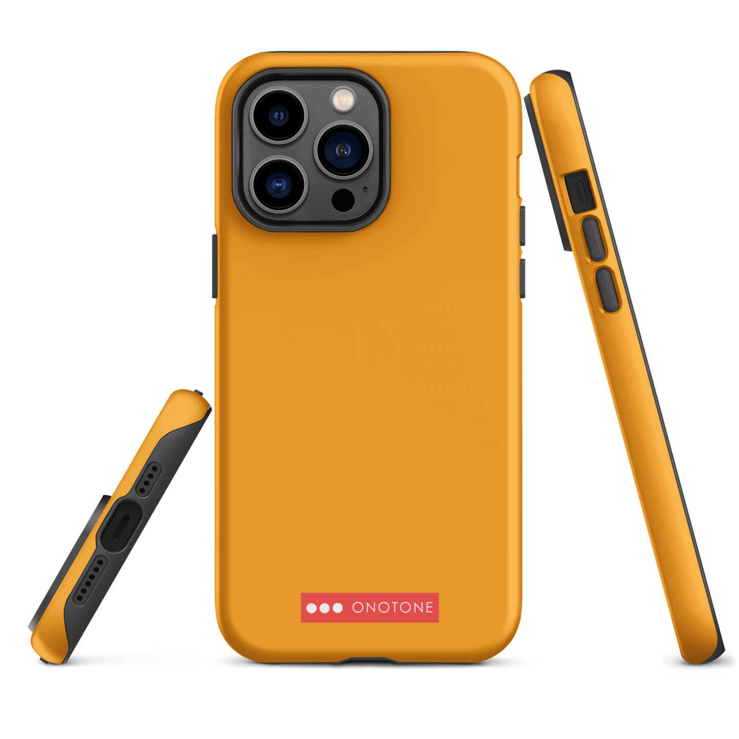 Dual Layer orange iPhone® Case - Pantone® 137