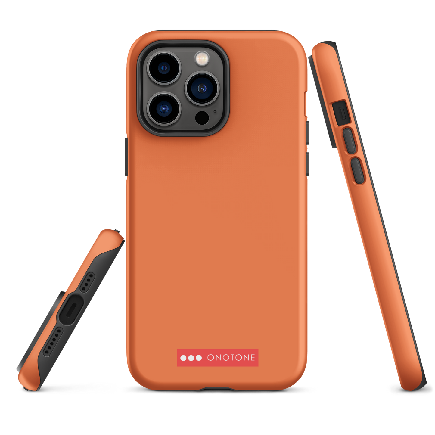Dual Layer orange iPhone® Case - Pantone® 164