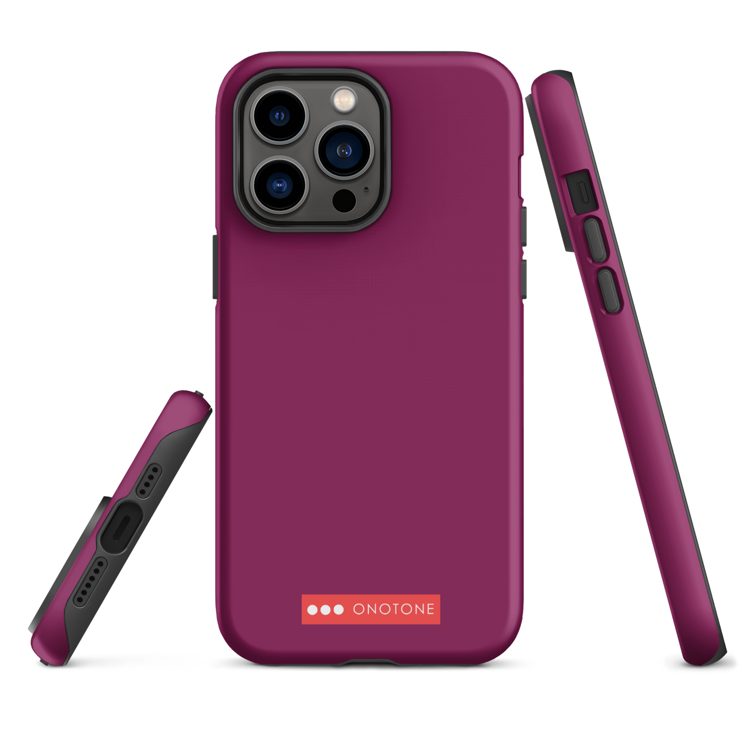 Dual Layer purple iPhone® Case - Pantone® 235
