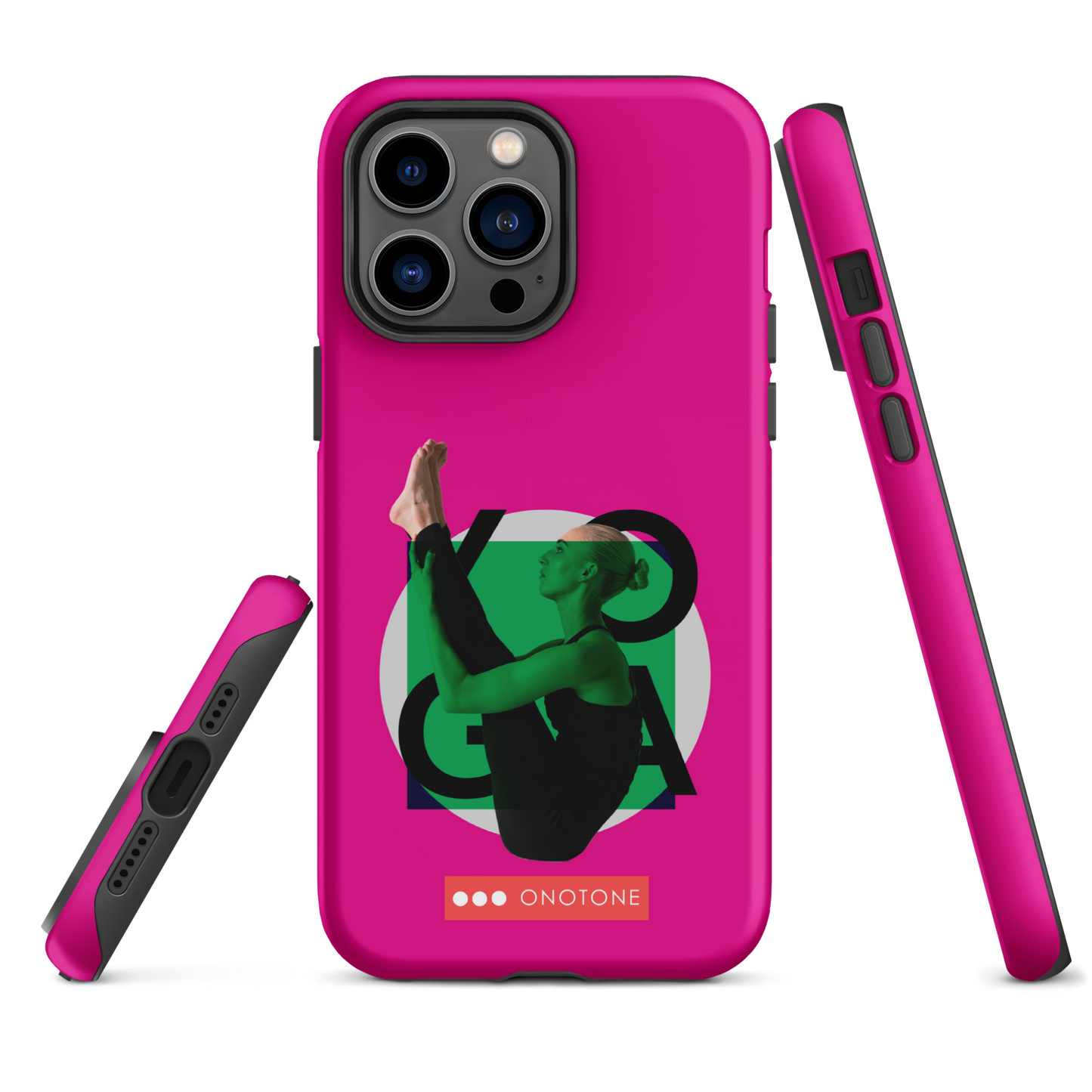 Dual Layer yoga modern iPhone® Case