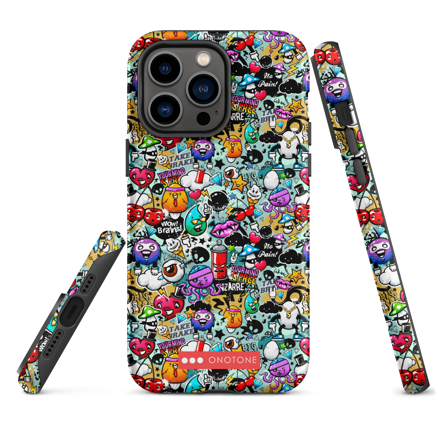 Dual Layer iPhone® Case with Street Art