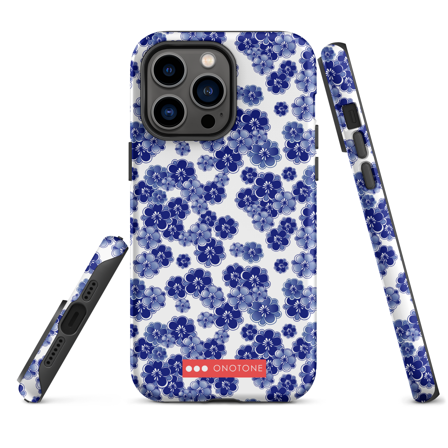 Japanese design indigo iPhone® Case