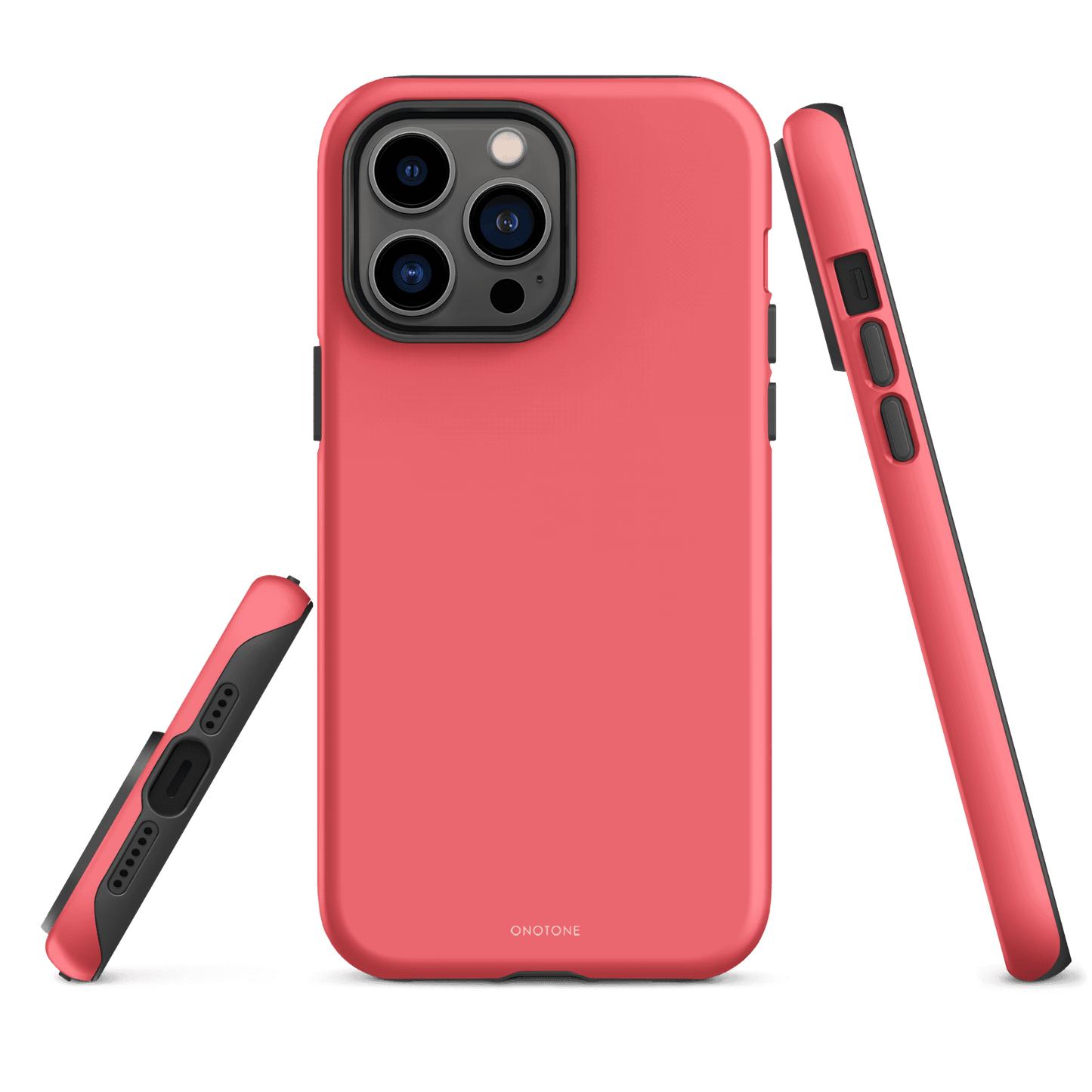 Light Coral Red iPhone Case