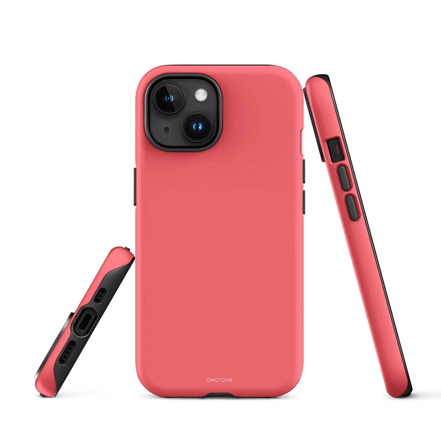 Light Coral Red iPhone Case
