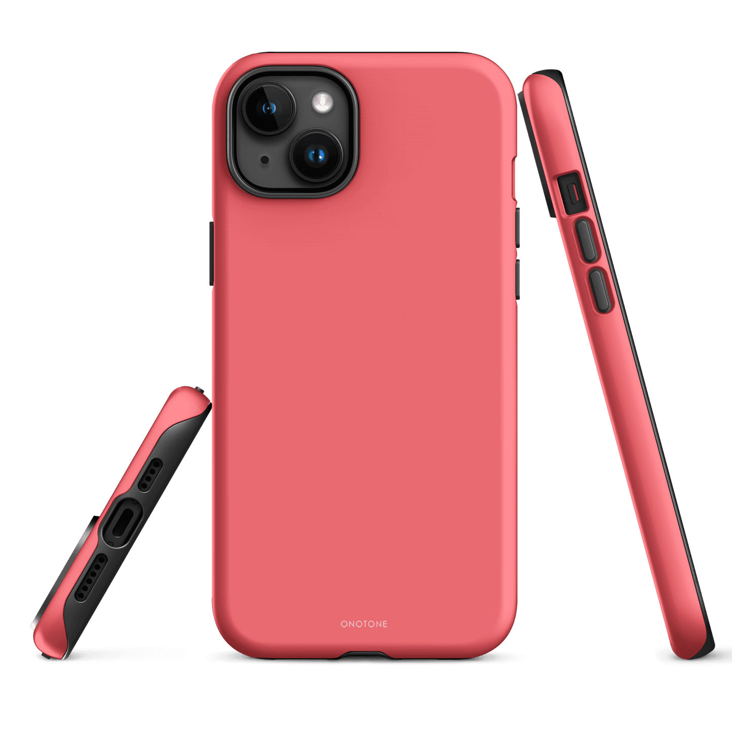 Light Coral Red iPhone Case