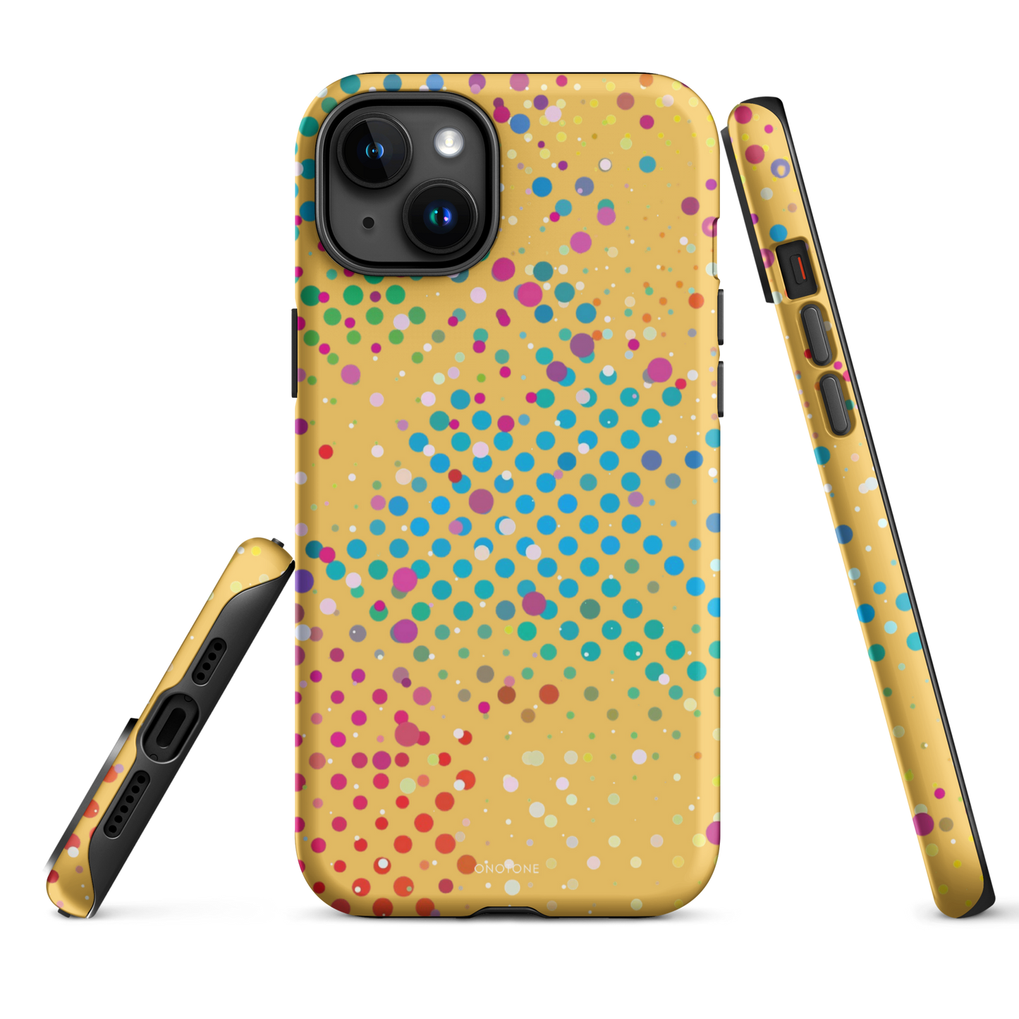 Butterblond Polka Dot iPhone 15 Pro (MagSafe) Case