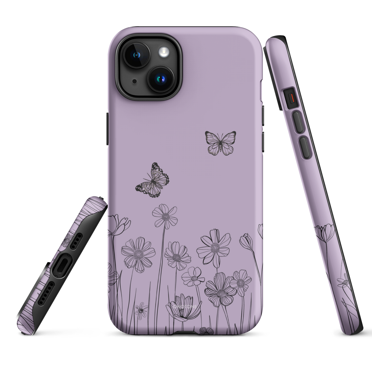 English Hyacinth Pastel Color iPhone 15 Pro (MagSafe) Case