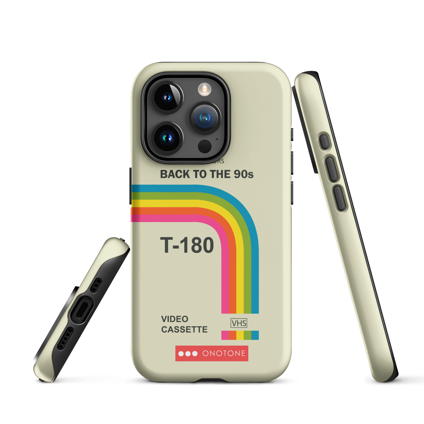 Dual Layer back to 90s VHS modern iPhone® Case
