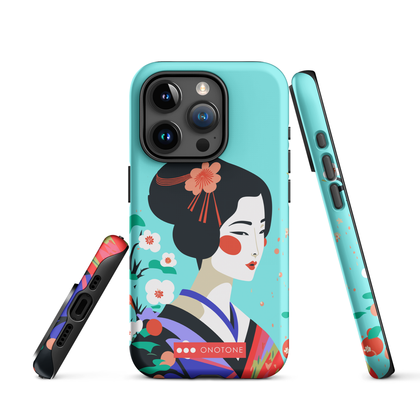 Dual Layer geisha modern iPhone® Case