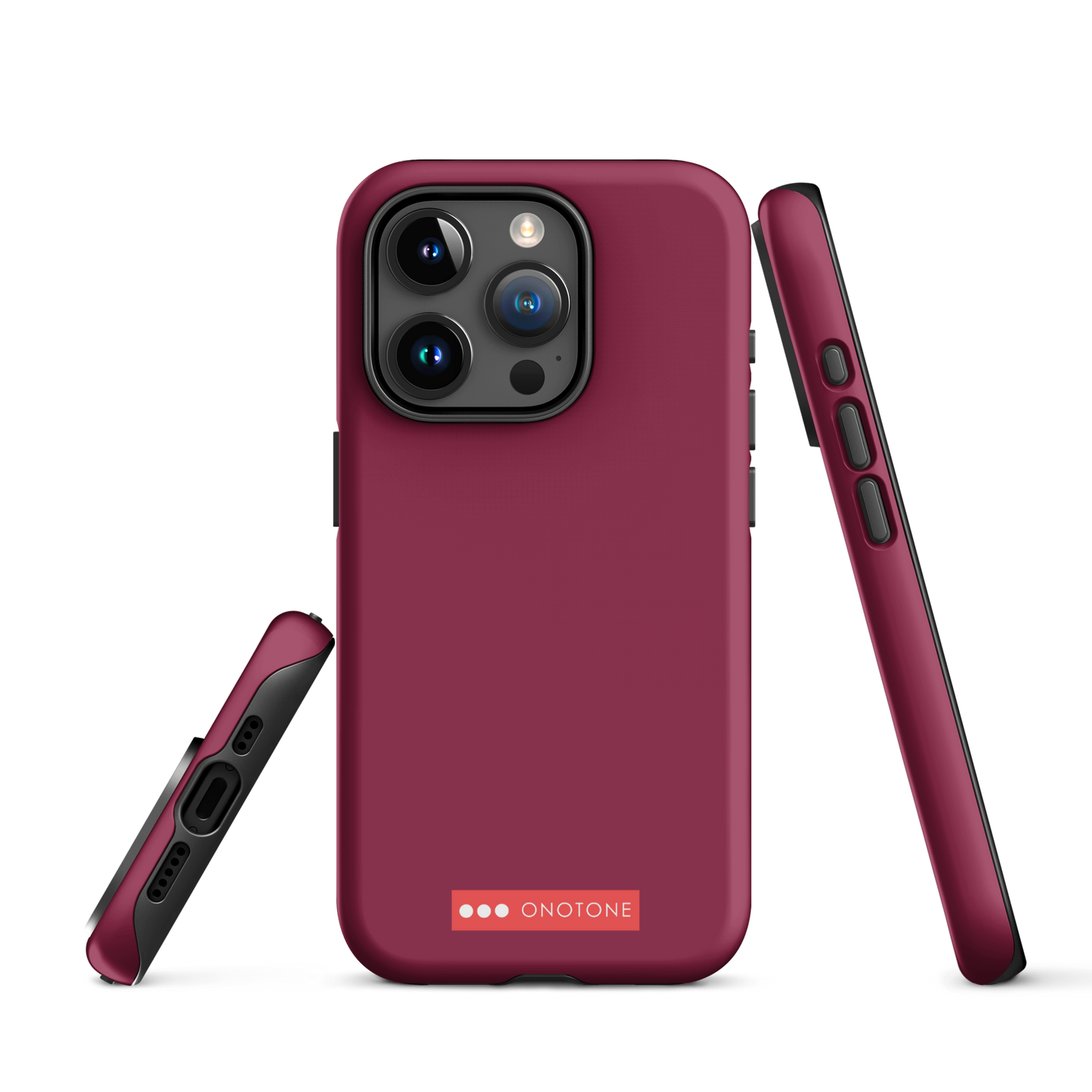 Solid Color red iPhone® Case - Pantone® 208
