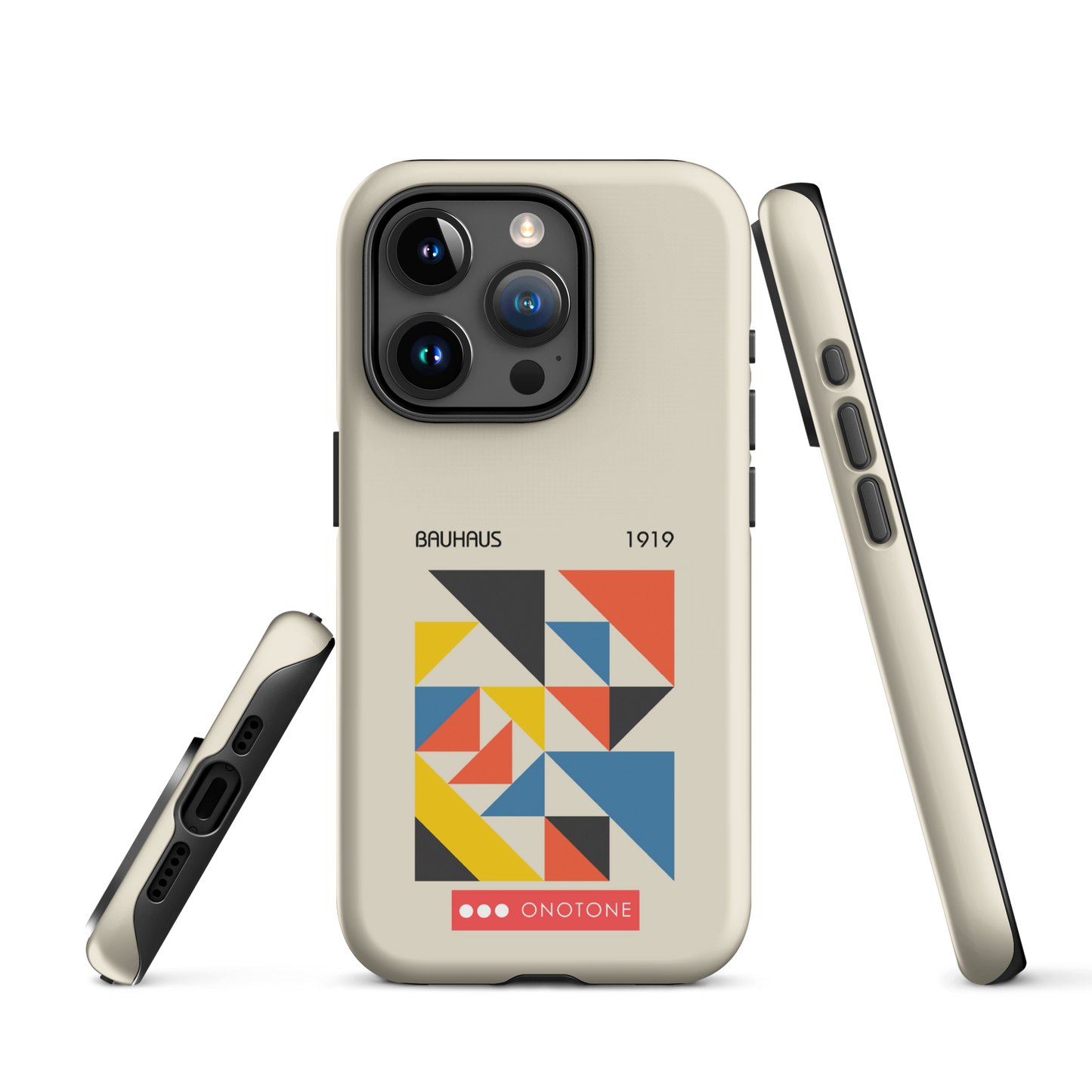Dual Layer Bauhaus modern iPhone® Case