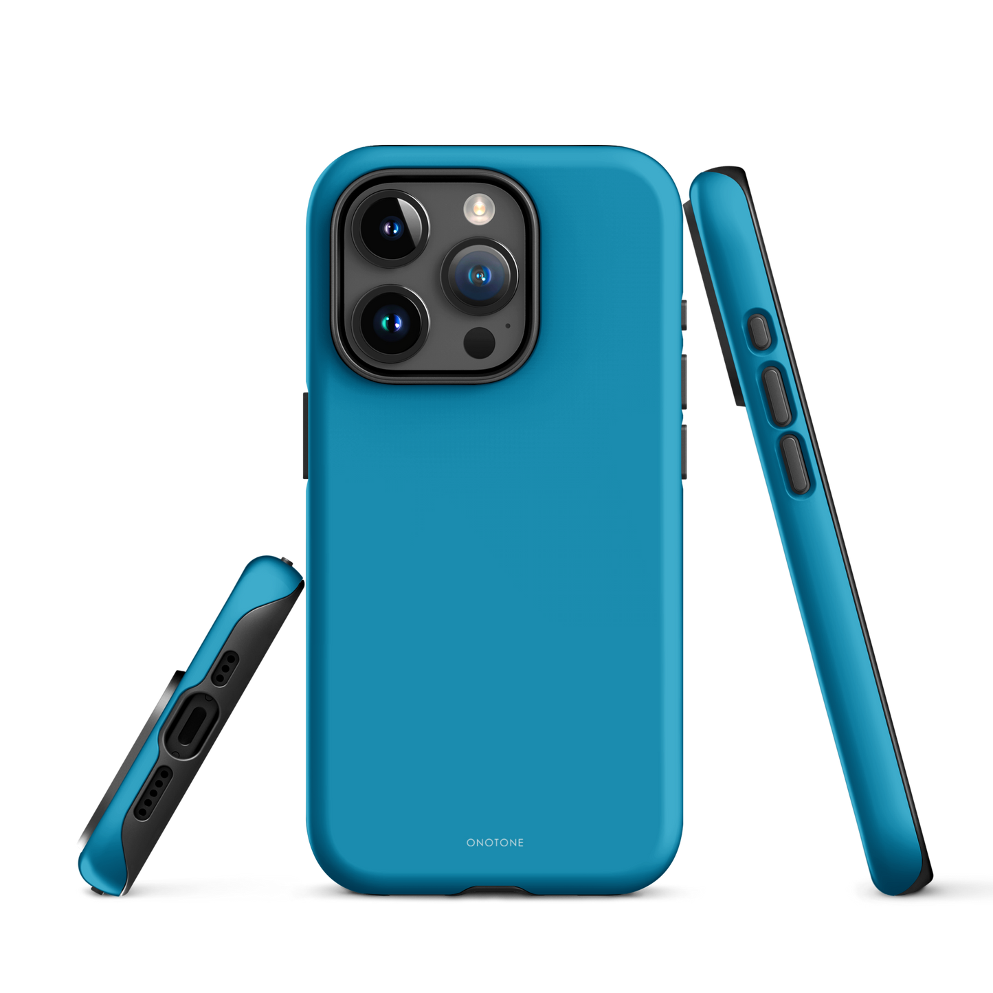 Solid Color blue iPhone® Case - Pantone® 313