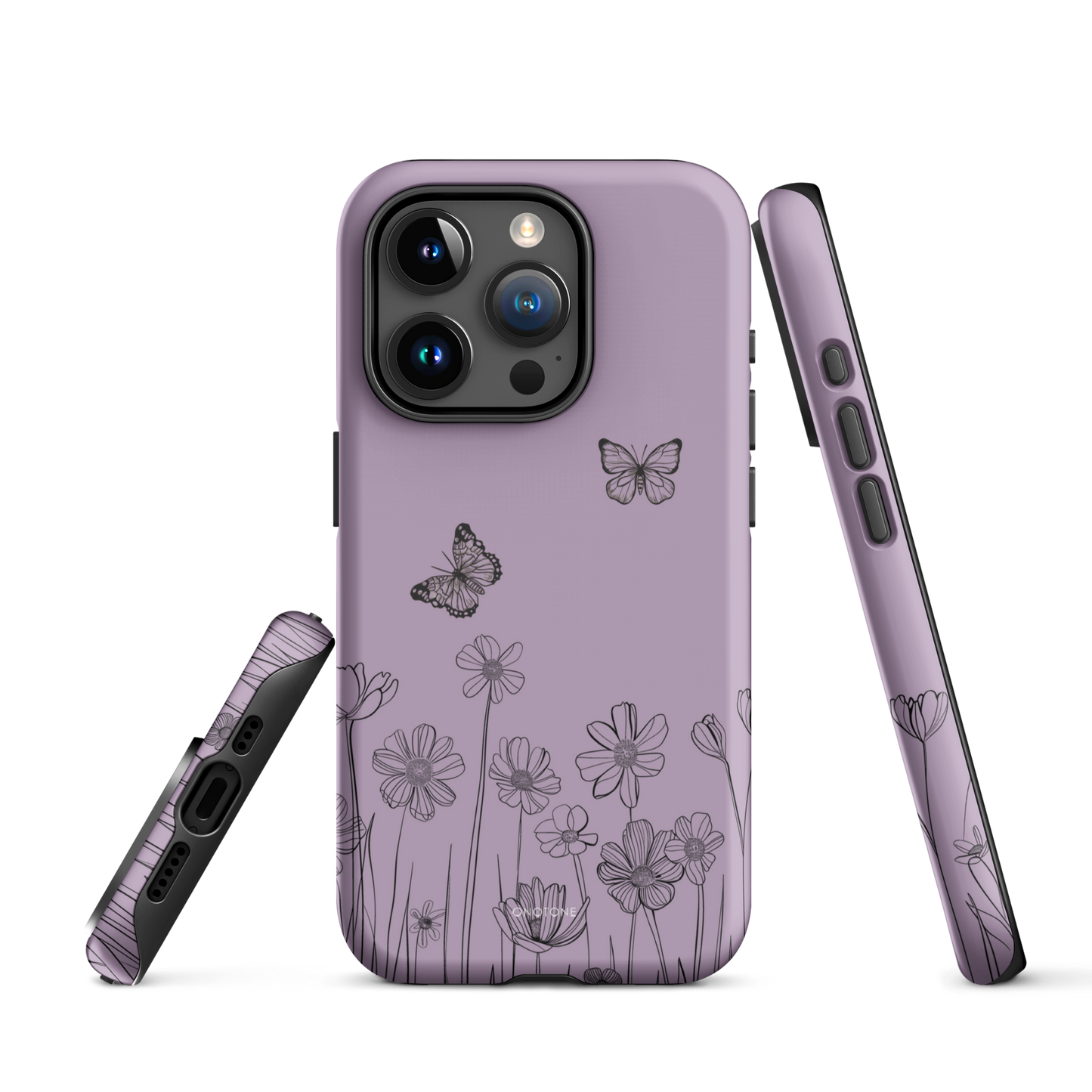 Lavender Lily Pastel Color iPhone 15 Pro Max (MagSafe) Case