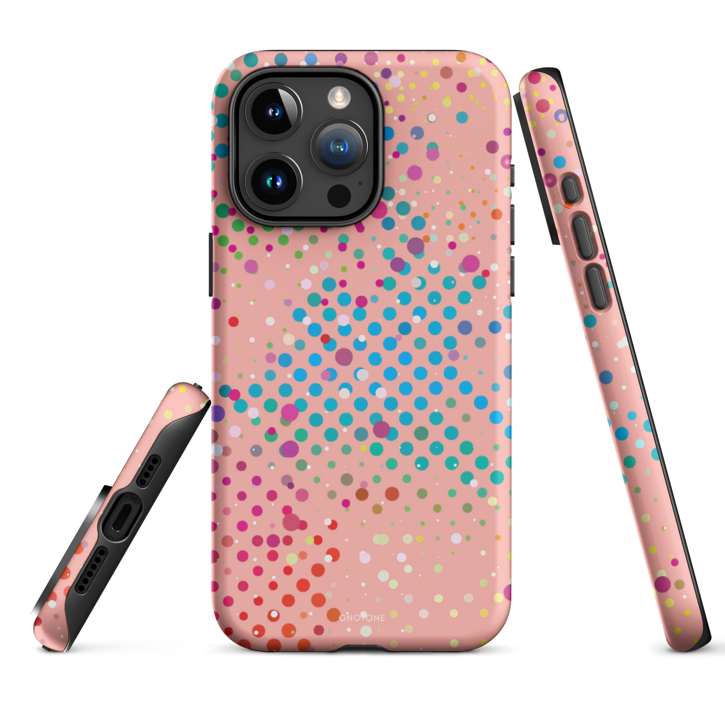 Pearl Vivid Crimson Polka Dot iPhone 16 (MagSafe) Case