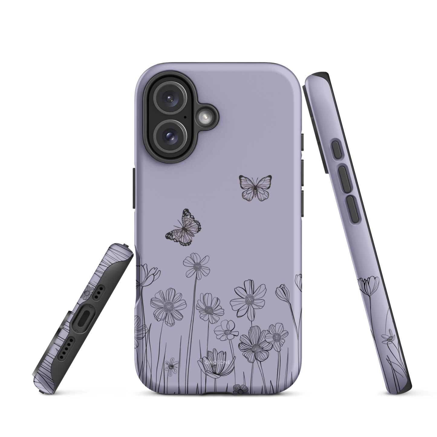 Lilac Clematis Pastel Color iPhone 16 Plus (MagSafe) Case