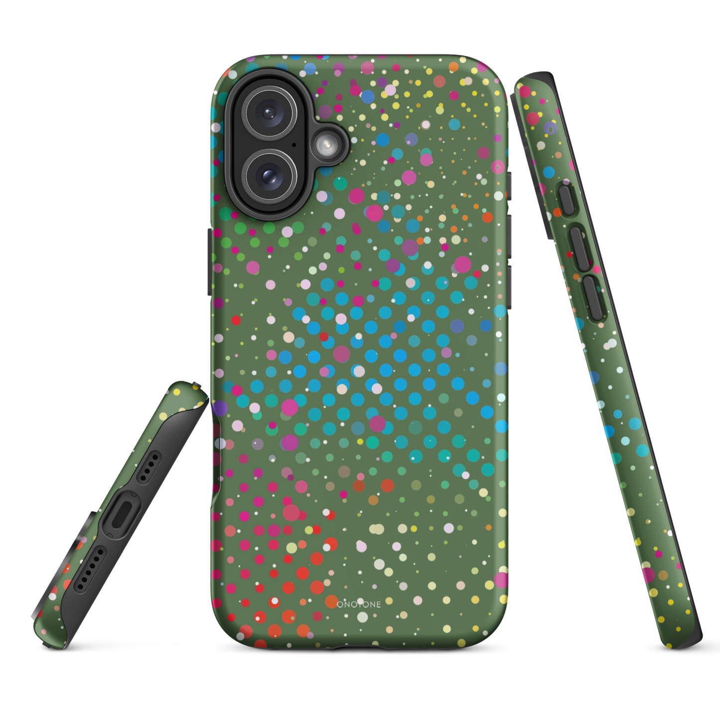 Japanese Laurel Polka Dot iPhone 16 Pro (MagSafe) Case